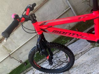 Bicicleta Monty Niña Rosa fucsia