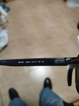 Gafas de Sol Ray-Ban Negras y Verdes