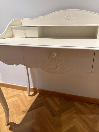 Escritorio juvenil madera blanco