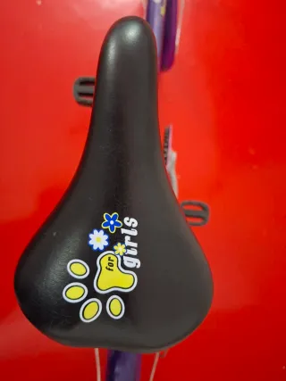 Bicicleta infantil morada