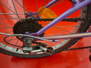 Bicicleta infantil morada