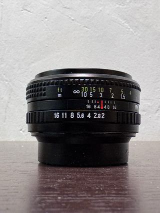 Objetivo Ricoh Rikenon 50mm 1:2