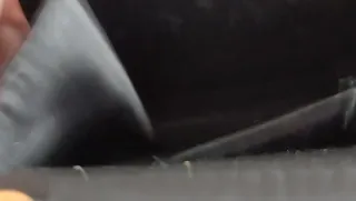 Cartera de mano negra