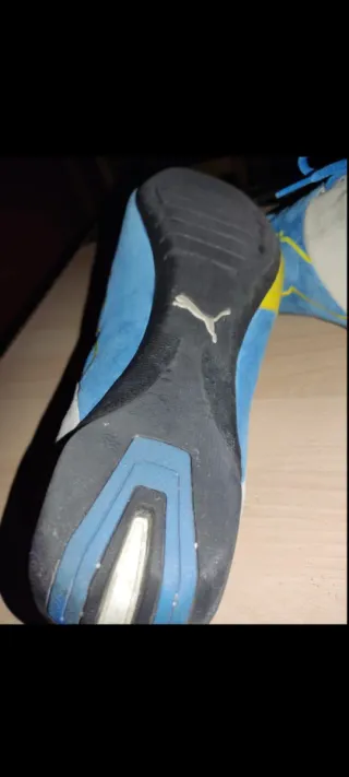 Zapatillas Puma Talla 43 Azul y Amarillo