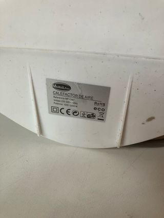 Calefactor Baño Moxell