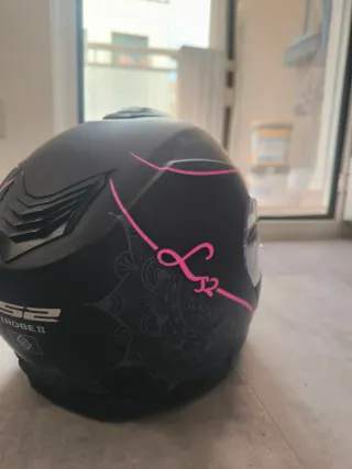 Casco Moto LS2 Strobe II Lady Talla S
