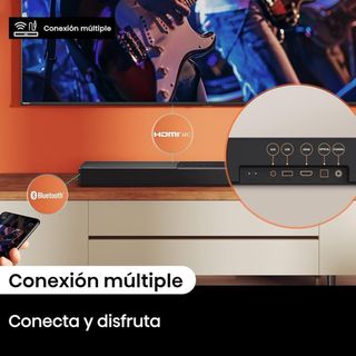 Barra de Sonido Hisense HS2000 2.1 240W