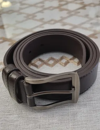 Cinturón de cuero genuino para hombre