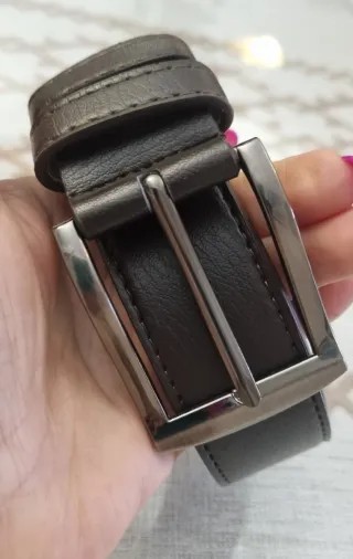 Cinturón de cuero genuino para hombre