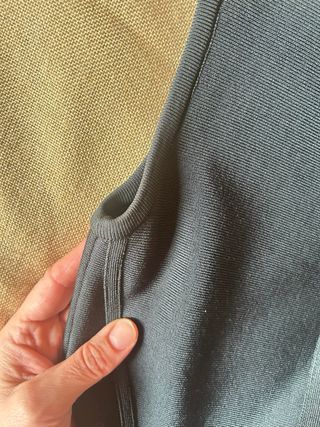 Vestido Uterque bondage verde