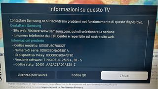 Samsung 50” Crystal UHD UE50TU8070U TV