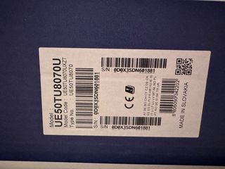 Samsung 50” Crystal UHD UE50TU8070U TV