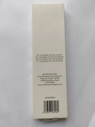 Lápiz Maillon Digital Plata/Blanco