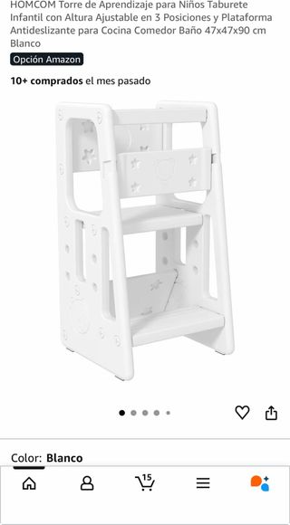 Torre aprendizaje infantil rosa