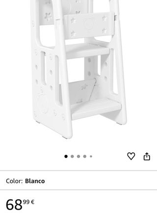 Torre aprendizaje infantil rosa