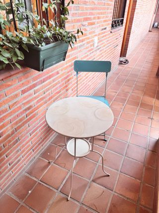 Conjunto Exterior Económico - Mesa + Silla