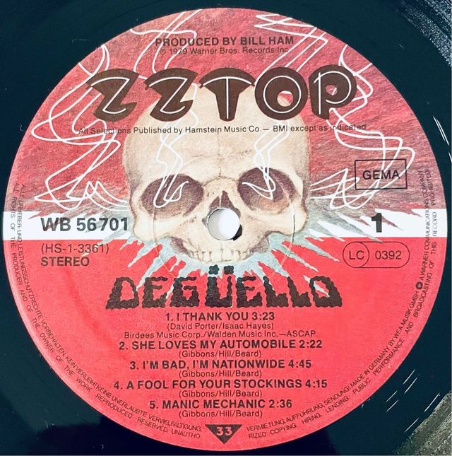 ZZ Top - Degüello [Vinilo, LP]