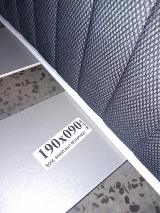 Colchón y somier de lamas 90x190