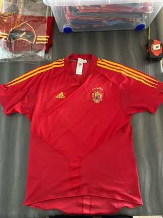 Camiseta Oficial España Adidas 2004