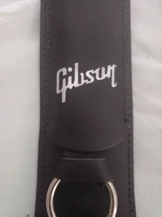 Correa de Guitarra Gibson Negra