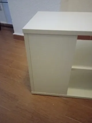 Mueble auxiliar blanco madera