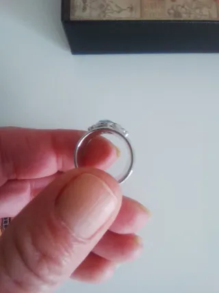 Anillo plata con piedra turquesa