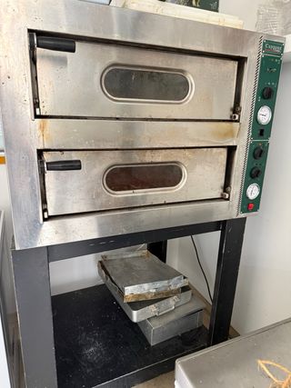 Horno de pizza Cuppone profesional Para 8 pizzas
