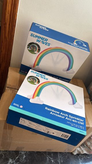 2 x Inflable Arcoíris Summer Waves