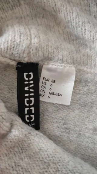 Vestido de invierno gris