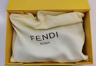 Borsa Fendi Baguette Monograma Marrone