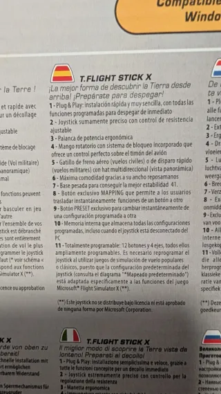 Thrustmaster T.Flight Stick X PC & PS3