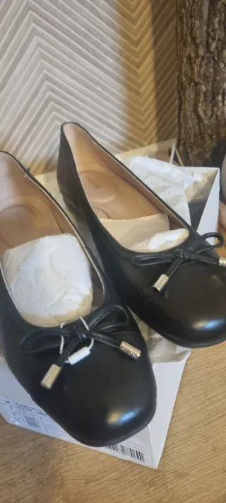 Zapatos Geox Negros Mujer