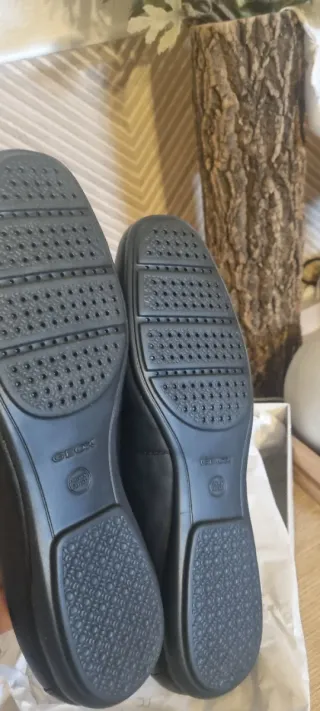 Zapatos Geox Negros Mujer