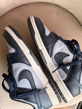 Nike Dunk Low Retro Georgetown Azul Cinza