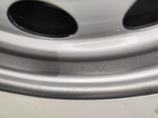 Llanta de chapa 5 agujeros de 16 pulgadas Citroën