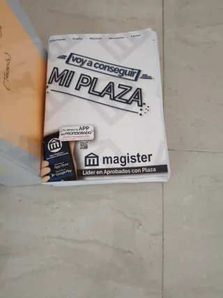 Temario oposición Física y Química Madrid