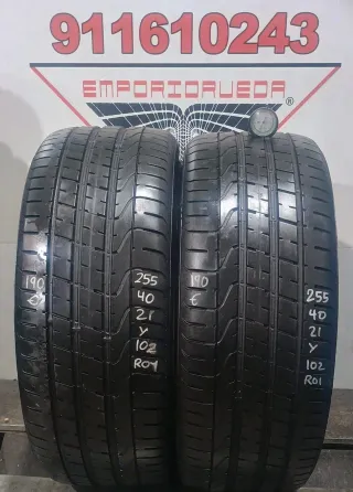 255 40 21 Y PIRELLI RUEDA AL 90% VIDA UTIL