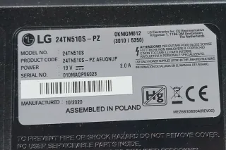 TV LG 24 Pulgadas 24TN510S  PARA PIEZAS