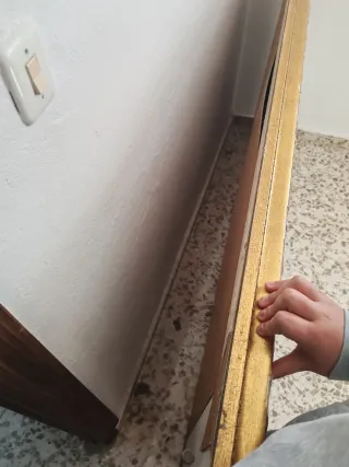 Espejo Vintage Caballos Dorado