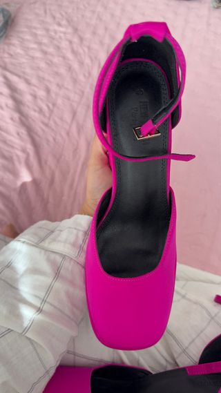 Tacchi Rosa Taglia 40 Nuovi senza scatola!