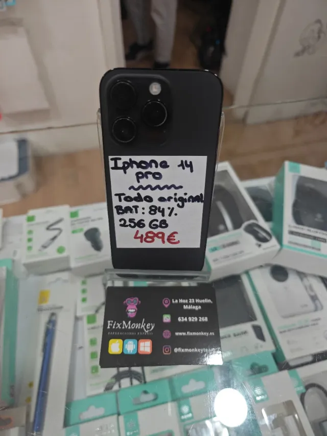 iPhone 14 Pro 256GB Negro/Gris