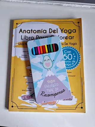 Anatomía Del Yoga Libro Para Colorear: Una Nuev...