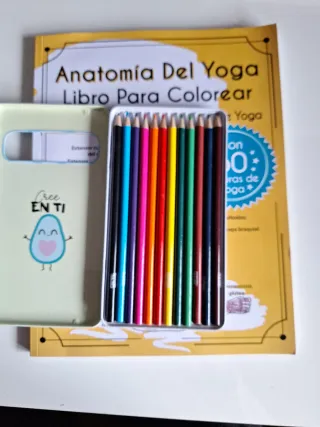 Anatomía Del Yoga Libro Para Colorear: Una Nuev...