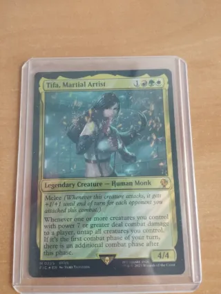 Lote Cartas Magic The Gathering FFVII Edged Foil