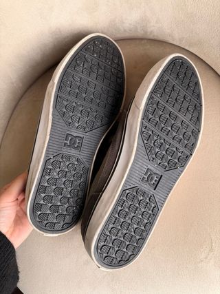 Sapatilhas DC Cinza e Verde