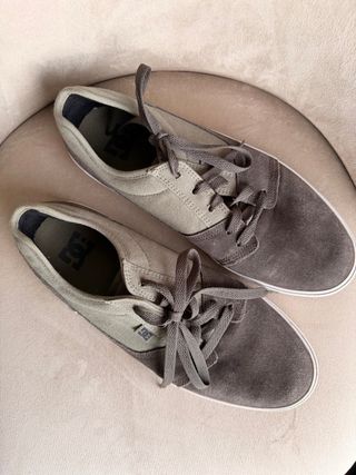 Sapatilhas DC Cinza e Verde