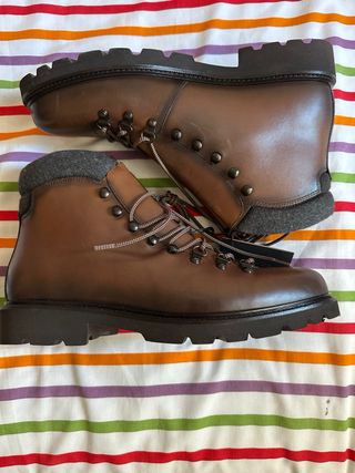 Botas de vestir color marron