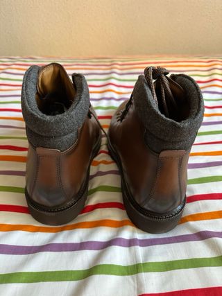 Botas de vestir color marron