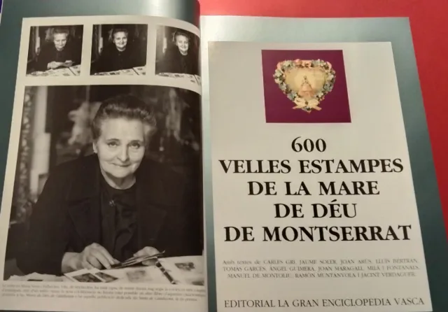 VIRGEN DE MONTSERRAT / COLECCIÓN DE 600 ESTAMPAS.