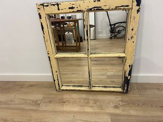 Espejo Retro Estilo Ventana